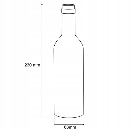 Weinzubehör in Flaschenform Geschenkset