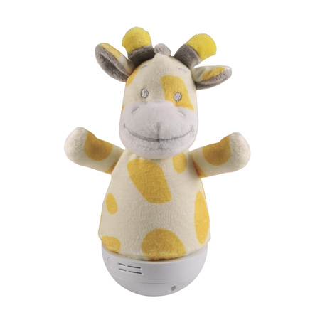 Sanico Goldlux Dekorative LED-Batterieleuchte Weiß Gelb Giraffe