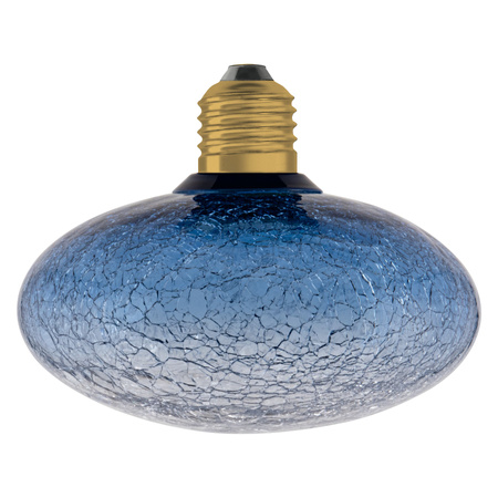 LED-Lampe E27 Frost 3.5W 300lm 2700K Warm Dekorativ Flach Blau Osram