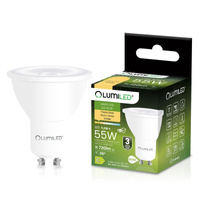 LED-Lampe GU10 Reflektor PAR16 5.2W = 55W 720LM 2700K warmweiß 38° LUMILED