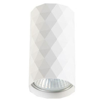 Masterled Aufputz Halogen Tuba Reflektor Spot GU10 Rund Weiß Glamour Masterled