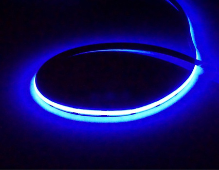 LED Streifen 12V COB 45W 480LED 2835 Blau 8mm 5m ECOLIGHT