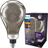 LED Lampen E27 A160 6,5 W = 20 W, 200 lm, 1800 K, warmer Filamentrauch, PHILIPS, dimmbar