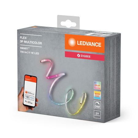 Flexibler LED Streifen 11W CCT RGB Flex 3P 1,8m LEDVANCE SMART+ ZigBee Dimmbar