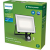 LED-Flutlicht-Reflektor 50W 5400lm 5000K IP65 mit Bewegungs- und Dämmerungssensor Schwarz Lois Philips