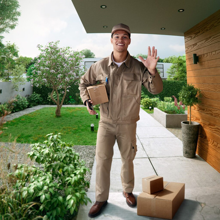 Smart Video Türklingel mit 2K QHD 1440p CMOS Kamera Schwarz SMART Zigbee WiFi Türklingel Sicher Philips HUE