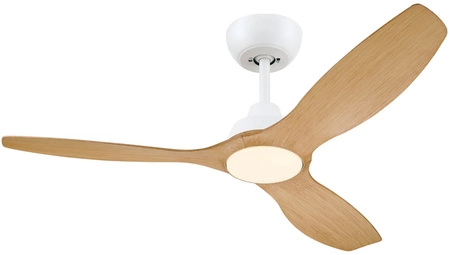 Deckenventilator 32W LED-Deckenleuchte 24W 2650lm 3000/4300/6500K CCT Braun Weiß + Pilot Olas Philips