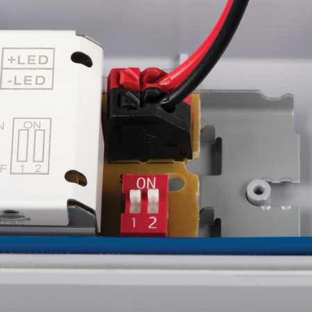 Schwer entflammbare LED MAH PRO 38W IP65 120cm KANLUX grau