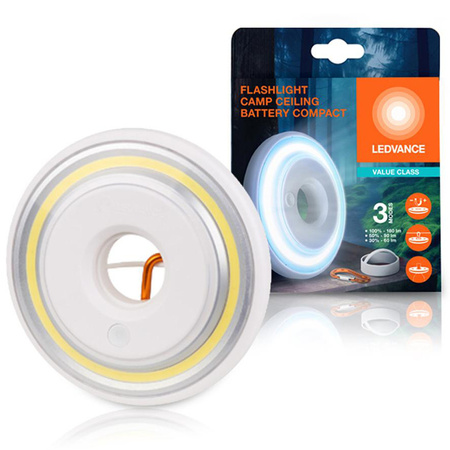 LED COB Batterie-Camping-Deckenleuchte 3xAA 2.2W 180lm 4000K LEDVANCE