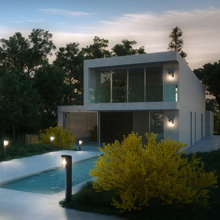 Wandleuchte E27 IP44 Endura CLASSIC CASCADE WALL LEDVANCE Wandleuchte