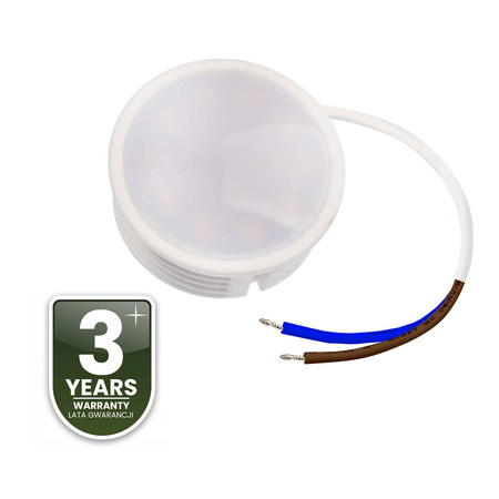 LED-Einsatzmodul INSERT Milchglas 5W = 35W 120° 470lm 6500K Kaltweiß LUMILED