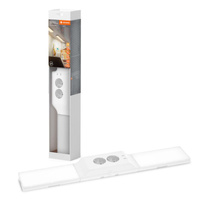 LED Unterschrank Led Ledvance Rahmenlose Bewegungsmelder Möbel Licht 10W 500lm 3000K Warm Dimmbar USB Weiß Unterschrank Ledvance