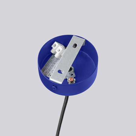 Kronleuchter Pendelleuchte 6x G9 Aluminium Blau Ultramarin Halo French Sky SL.1835 Sollux