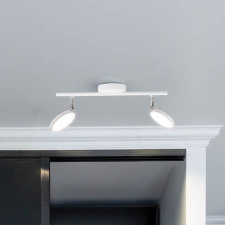 LED-Deckenleuchte GOLDLUX (Polux) CAPRI 2x5W WEISS 3000K