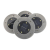 Set bestehend aus 4xGartenleuchte 4x LED SOLAR BODENMONTAGE IP54