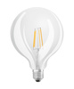 LED Lampen G125 E27 4W = 40W 470lm 2700K Warmweiß FILAMENT LEDVANCE
