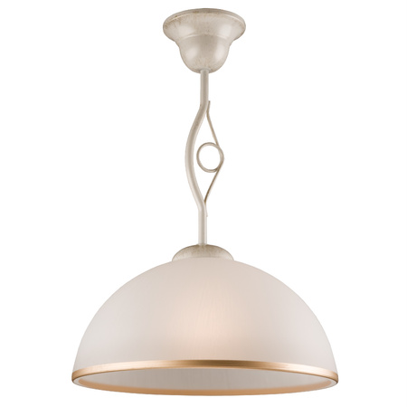 RETRO Hängelampe E27 Weiß Klassisch LM-1.24 Lamkur