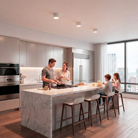 HALOGEN-Anbauleuchte SUNLA Tuba Gx53 LED Spot Wandleuchte Zylinder Weiß LUMILED