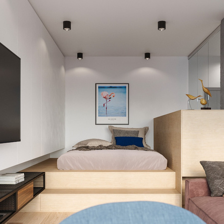 Anbauleuchte TIUBE GU10 ES111 Halogen Spot Tuba Round Schwarz SOLLUX