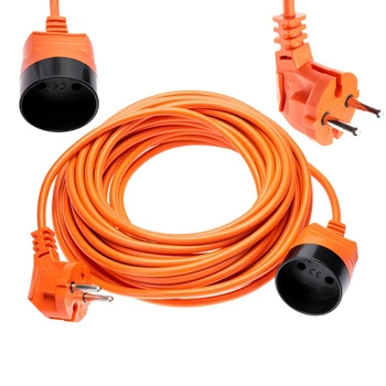 Verlängerungskabel Garten Werkstatt Einzelkabel Universal 2x1mm 15m ELGOTECH