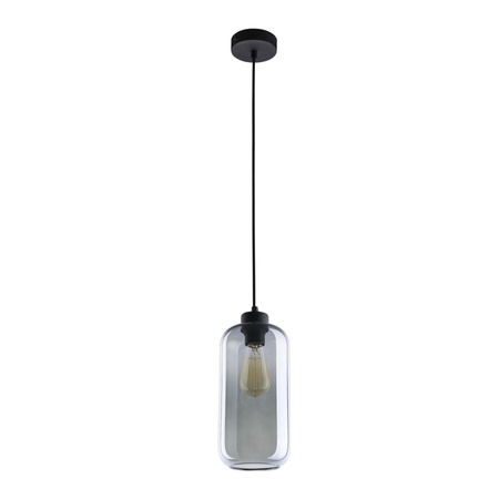 MARCO GRAPHITE Hängende Deckenleuchte Glas+Metall Graphit Loft E27 2077 TK Lighting