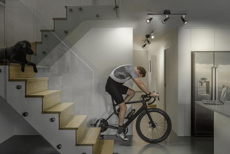 LED Decke Wandlampe Wand montiert Aufputz 10.2W 690lm 3000K Warm Dimmbar Schwarz LED Spot Ledvance