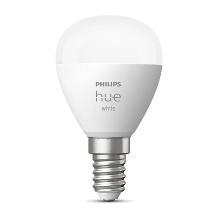 LED Kugel E14 P45 5.7W 2700K Warm PHILIPS HUE Weiß Bluetooth Zigbee Glühbirne