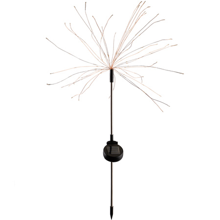 Solar-LED-Lampe, Solar Gartenleuchten dekorativ Dandelion-Design 3000K 80cm LOTUS LUMILED
