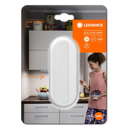 Wiederaufladbare LED-Möbel-Unterbauleuchte LINEAR MOBILE Weiß 0,5W 20lm 4000K LEDVANCE