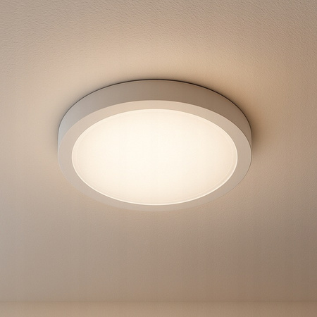 LED-Panel Deckenleuchte 6W 480lm 4000K neutralweiße Anbauleuchte Rund weiß Proma Masterled