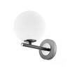 Wandsteckdose Aufbaulampe G9 Grau Globe Elegance Kobi