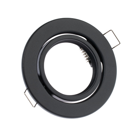 Runde Halogen-Einbauleuchte AURELI Graphitblech MR16 GU10 LUMILED