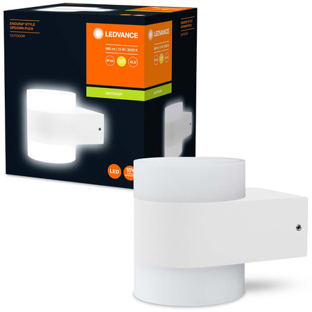 Wandleuchte Fassadenwandleuchte 13W Endura Style UPDOWN Puck White LEDVANCE
