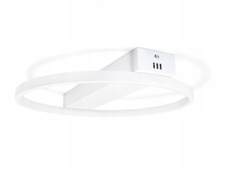 Runde Deckenleuchte PLAFON LED-Kronleuchter 33W 3000K-6500K weiß + Fernbedienung