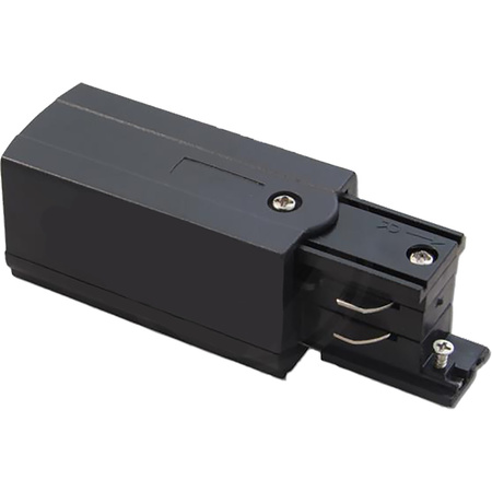 Schwarze dreiphasige Aluminium-Sammelschiene für Stromschienenstrahler 100 cm