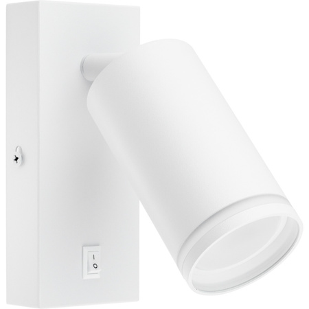 GU10 RING Wandleuchte mit weißem Schalter