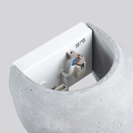 Wandleuchte Wandleuchte 2x G9 Beton Grau GLOBE Persisch Indigo SL.1362 Sollux