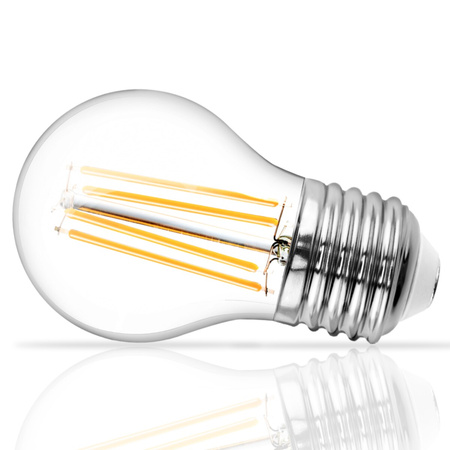 LED BALL FILAMENT E27 Glühbirne 4W = 40W 2700K Warm Dimmbar 3-STUFEN Kobi