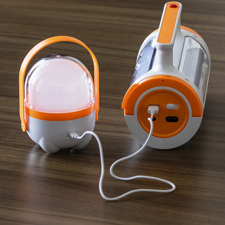 Wiederaufladbare Hand-Taschenlampe 2in1 Seitenlicht + Powerbank VA0085 VAYOX