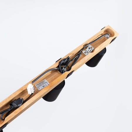 FAGER 4L 4xGU10 Spotlight Moving Black Skandinavische SOLLUX Deckenleuchte