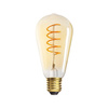 LED Lampen XLED E27 ST64 4W 250lm 1800K Warm Glühfaden Amber KANLUX