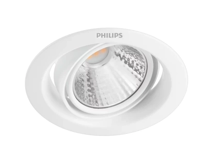 LED-Einbauleuchte 5W 350lm 4000K SceneSwitch Weiß Pomeron Philips