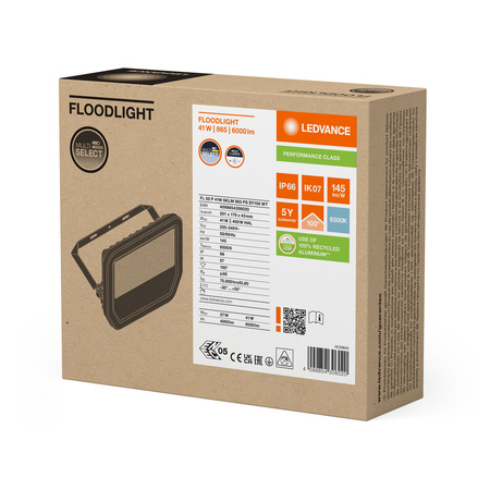 LED-Flutlicht 41W 6000lm 6500K IP66 Weiß LEDVANCE Flutlicht