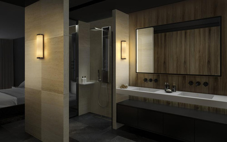 Plafond Badezimmer Licht Wandleuchte über Spiegel Dimmbar E14 Schwarz Badezimmer Wandleuchte IP44 Ledvance