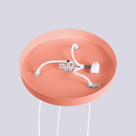 Hängelampe 3x G9 Rund Orange Modern Matt Halo Sollux