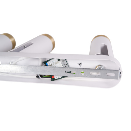 Wand- & Deckenstrahler 4x GU10 Weißgold FADO Sanico Goldlux