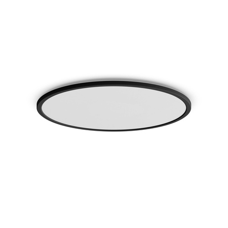 Aufbau LED Deckenleuchten SUPERSLIM 22W 2700K 43cm Dimmbar Schwarz PHILIPS