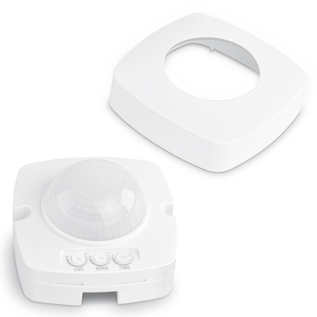 Bewegungs- und Dämmerungslichtsensor für den Außenbereich 1200W Weiß IP54 VL-SPC24W Videx