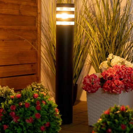 Garten Ständer E27 LED-Mast RINGO 80cm LUMILED