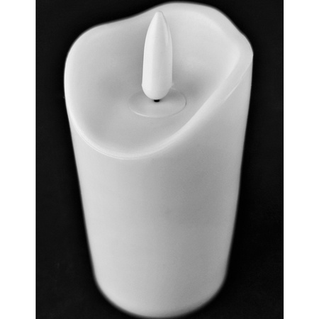 LED Grablicht H 9,5 cm warmweiß Flammeneffekt